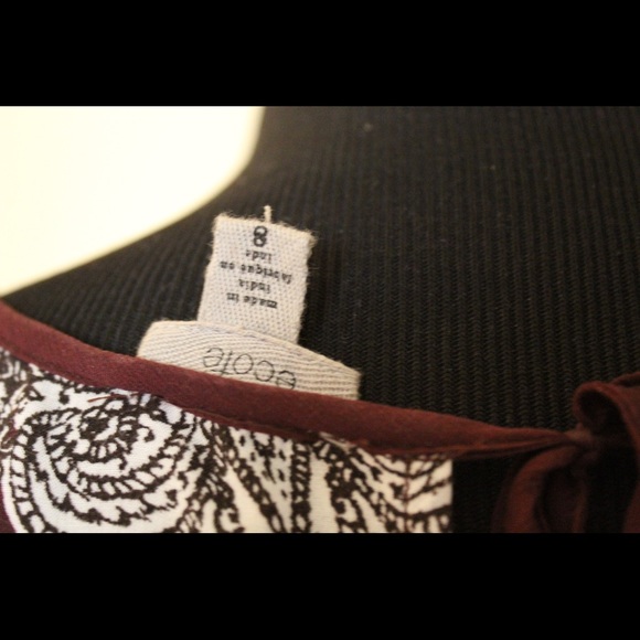 Urban Outfitters Maroon Long Sleeve Dress - Picture 7 of 8